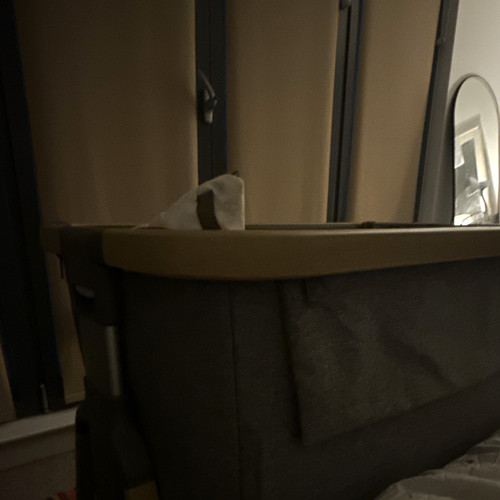 Grey hard next - hard, crib