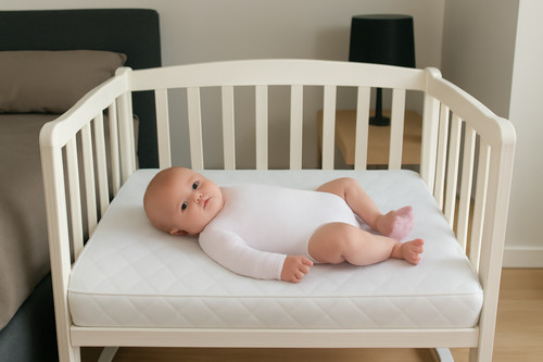 Baby cot bed - bed, mattress