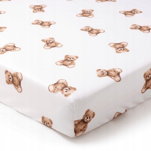 Teddy bear cot bed - cot, fitted