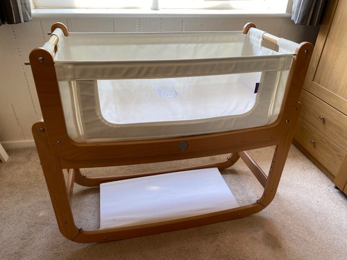 Snuzpod bedside crib next to - crib,