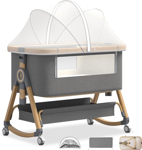 Baby bedside crib - baby, crib,6